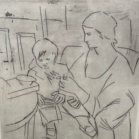 Pablo Picasso "Maternité"