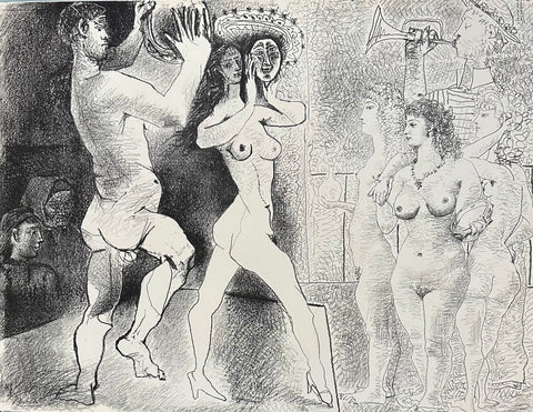 Pablo Picasso "The Rehearsal"