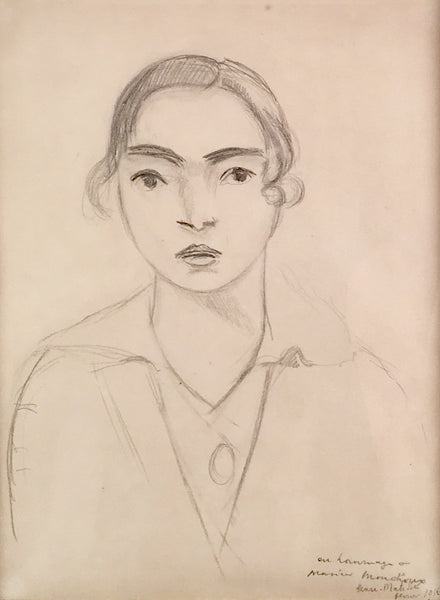 Henri Matisse "Madame Monchaux"