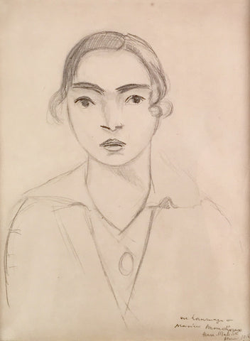 Henri Matisse "Madame Monchaux"