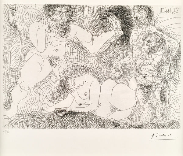 Pablo Picasso "Untitled from 23 novembre 1966 II"