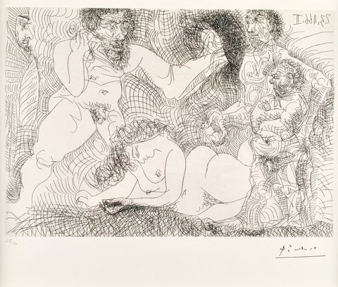 Pablo Picasso "Untitled from 23 novembre 1966 II"