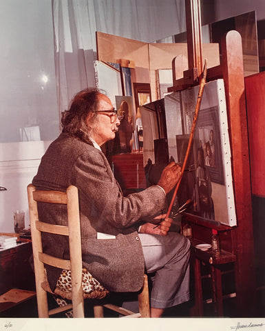 Marc Lacroix "Dali Painting a Woman"