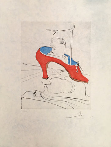 Salvador Dali "Le malediction vaincu (The curse conquered) from The 50 Years of Surrealism"