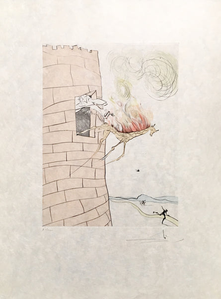 Salvador Dali "The Grand Inquisitor Expels the Savior" from "After 50 Years of Surrealism"