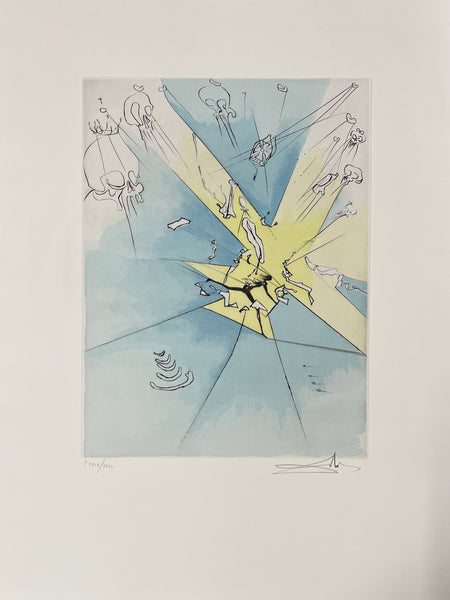 Salvador Dalí­, "Un Entré Fracassant aux U.S.A" from "After 50 Years of Surrealism"