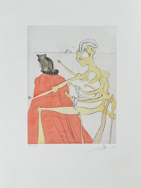 Salvador Dalí­, "Le Dos Divin de Gala" from "After 50 Years of Surrealism"