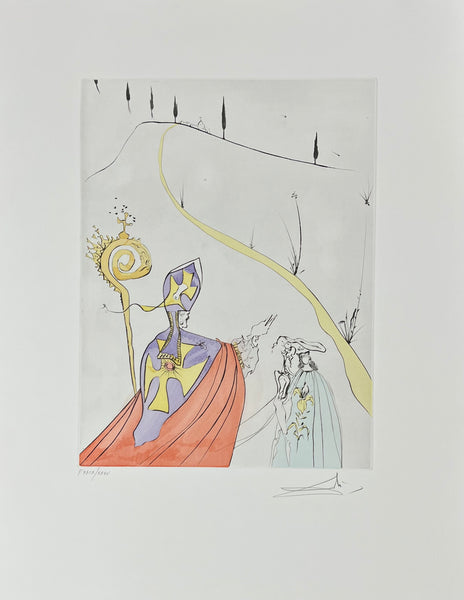 Salvador Dalí­, "L'amour sacré de Gala" from "After 50 Years of Surrealism"