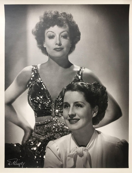 Laszlo Willinger "Joan Crawford and Norma Shearer"