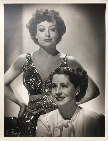 Laszlo Willinger "Joan Crawford and Norma Shearer"
