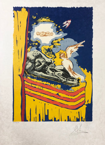 Salvador Dali "The Immaculate Conception" (TAROT Nine of Swords)