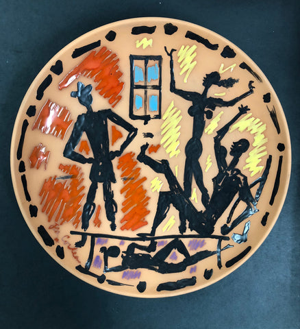 Jean Cocteau "Scene d'Interieur from Le Satiricon"