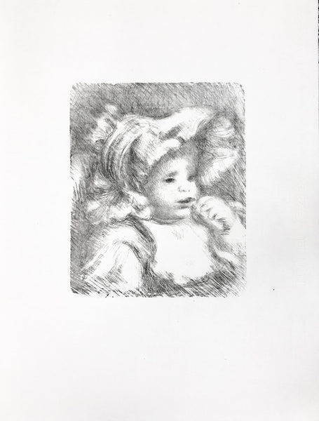 Pierre-Auguste Renoir "L'Enfant au Biscuit"