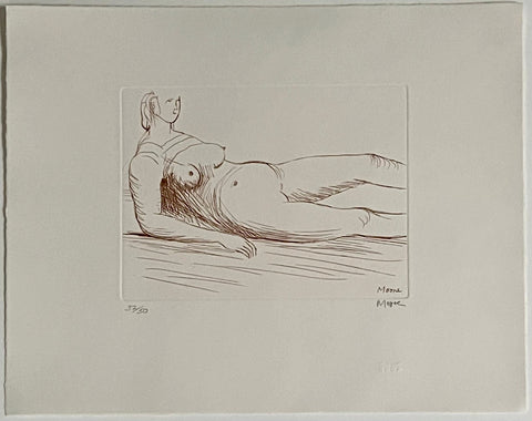 Henry Moore, "Reclining Figure"