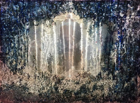 Andreas Nottebohm unique oil on aluminum