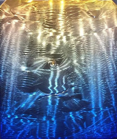 Andreas Nottebohm unique oil on aluminum