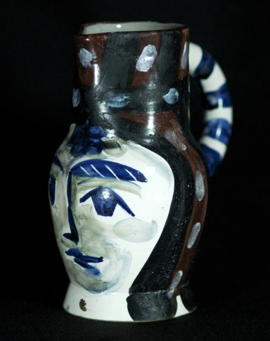 Pablo Picasso "Painted Face Turned Pitcher (Variation)"