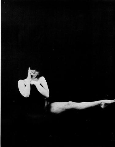 Milton Greene "High Kick" from "The Black Sitting"