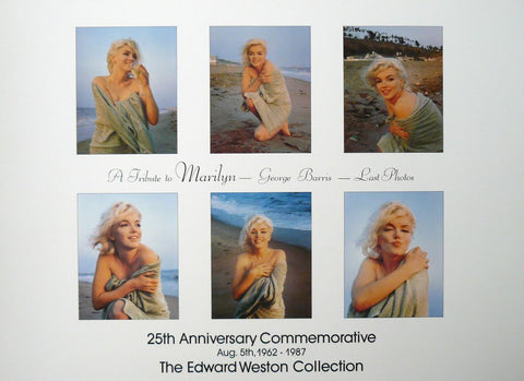 George Barris Marilyn Monroe photolithograph