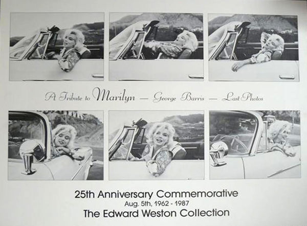 George Barris Marilyn Monroe photolithograph
