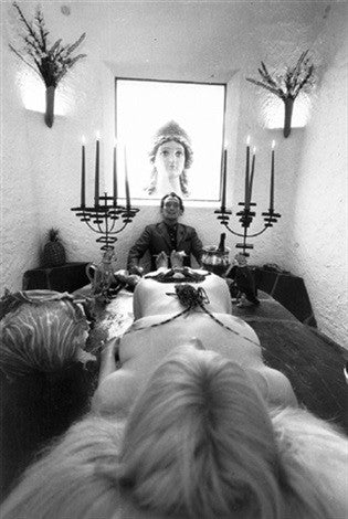 Werner Bokelberg "Dinner Party (Dali mit model)"