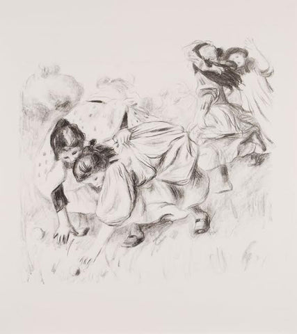 Pierre-Auguste Renoir "Enfants Jouant à la Balle"