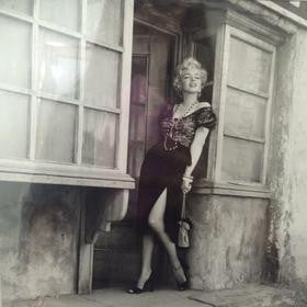 Milton Greene "Bus Stop-Gypsy II"