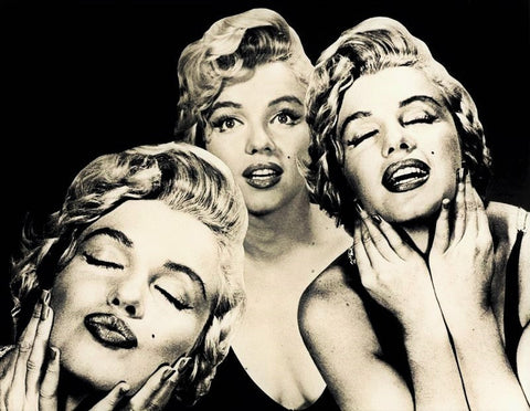 Philippe Halsman "Triple Marilyn"
