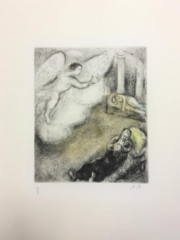 Marc Chagall "PL.59 Samuel Called by God" from "The Bible"