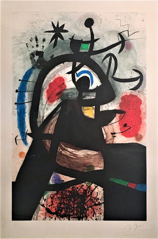 Joan Miro "Le Permissionnaire"