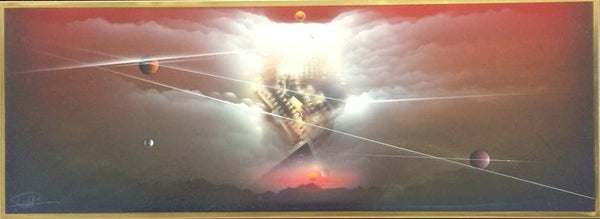 Andreas Nottebohm unique acrylic on brass