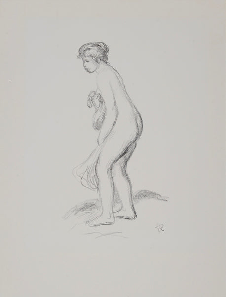 Pierre-Auguste Renoir "Baigneuse Debout, En Pied"