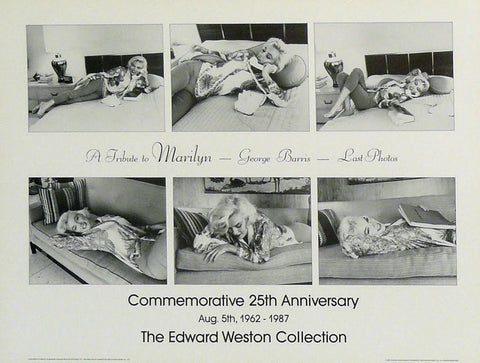 Bert Stern Marilyn Monroe photolithograph poster